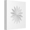 Ekena Millwork Standard Sedgwick Flower Rosette With Square Edge, 8"W x 8"H x 1"P ROSP080X080X100SDG09 - alternate 1